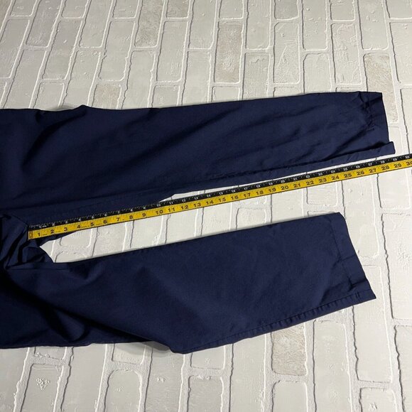 Chicos 3 Fabulously Slimming Pants Womens XL 16/18 Navy Blue Pull On Stretch - Picture 10 of 11